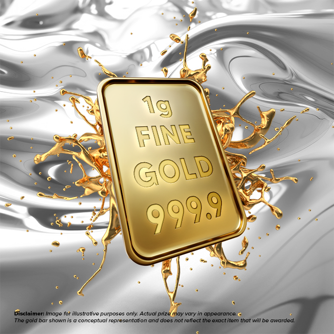1G Gold Bar