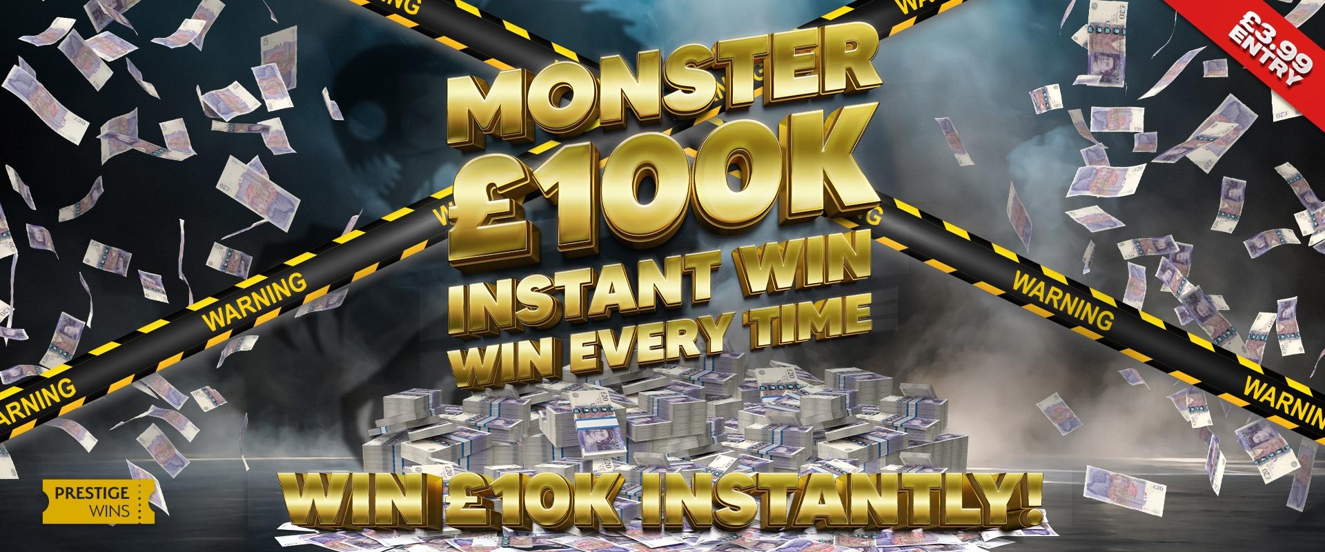 Monster 100K Instant Win 1920x800